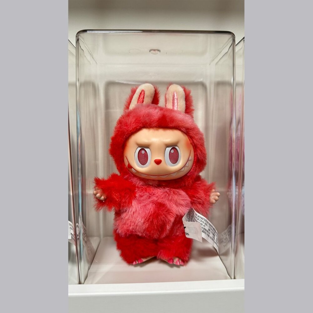 Authentic Popmart Labubu V3 LOVE + Free Clear Acrylic Display BOX